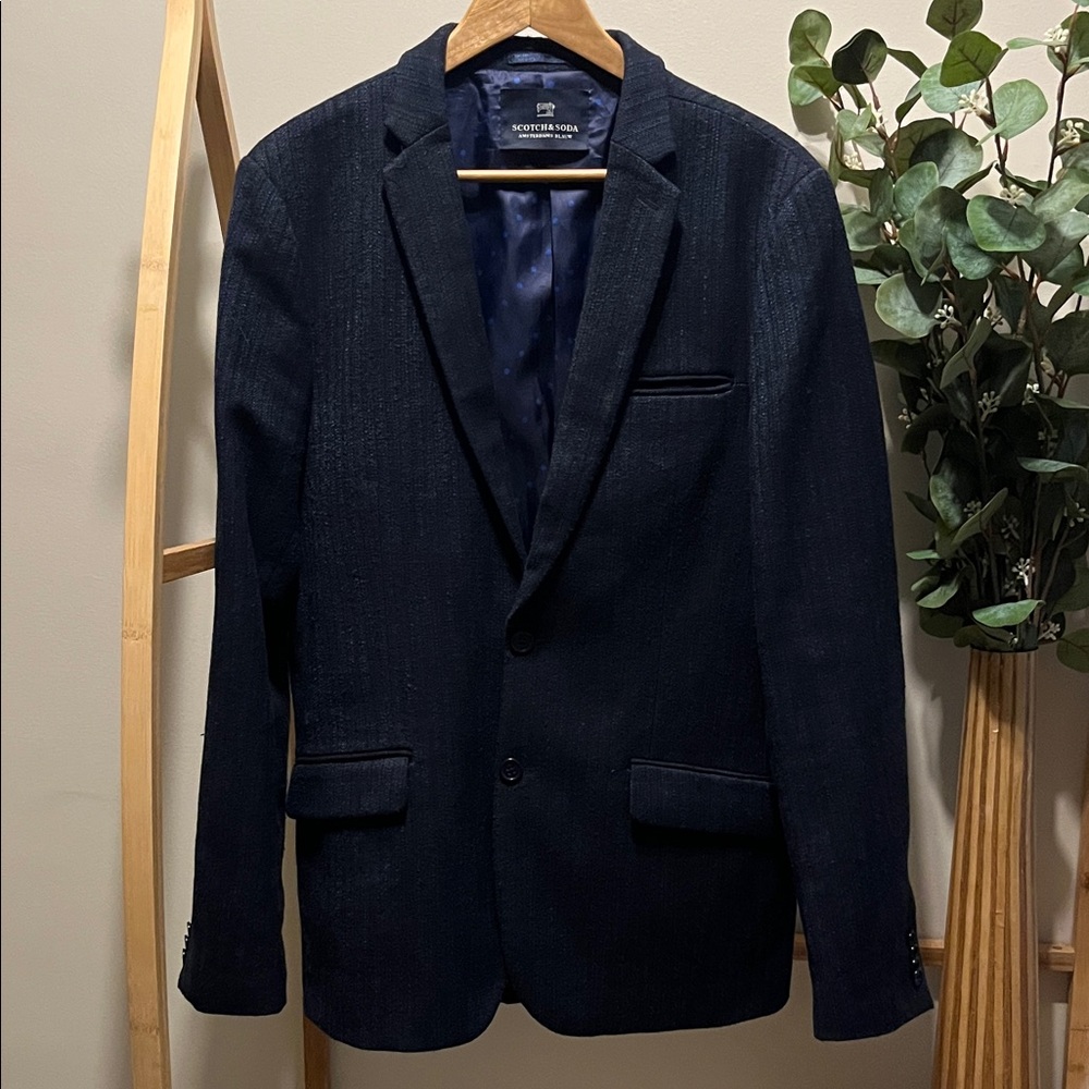 Scotch & Soda Black Blazer